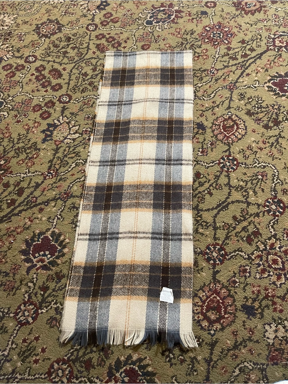Vintage Collectif Acrylic Scarf Japan